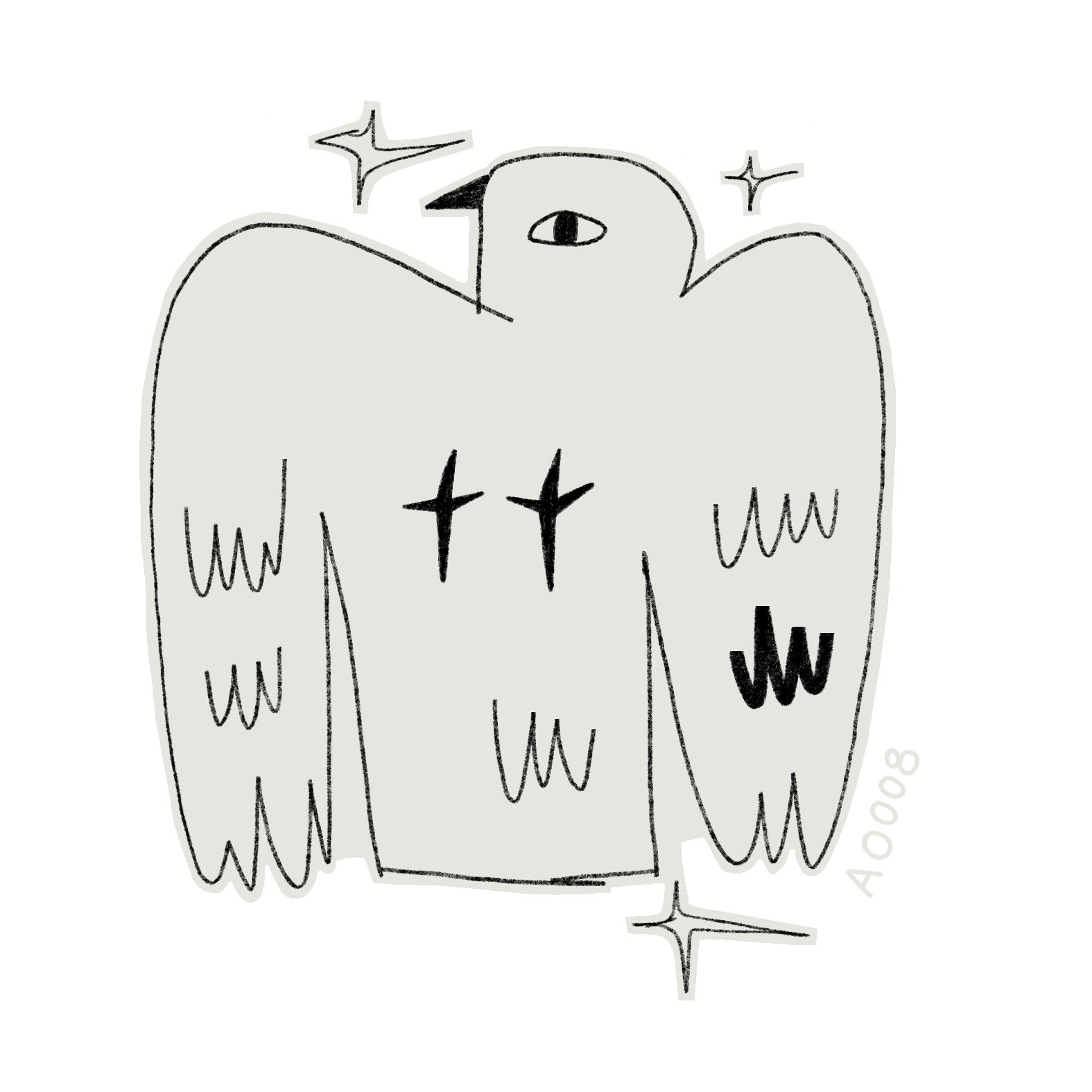 oiseau céleste